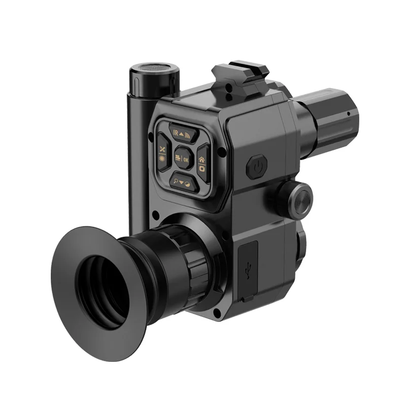 Tenrings Clip On Front Night Vision Scope 1080P/4K Sensor 350m Ir Rangefinder 1000m For Hunting
