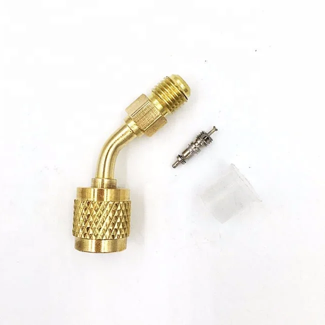 R410a Refrigerant  adapter/R410a charging adapter with ball valve