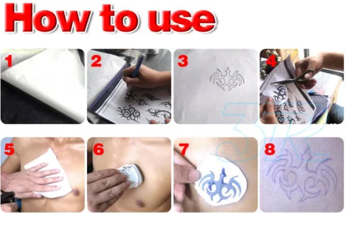 Tattoo Supply Carbon Thermal Stencil Transfer Paper