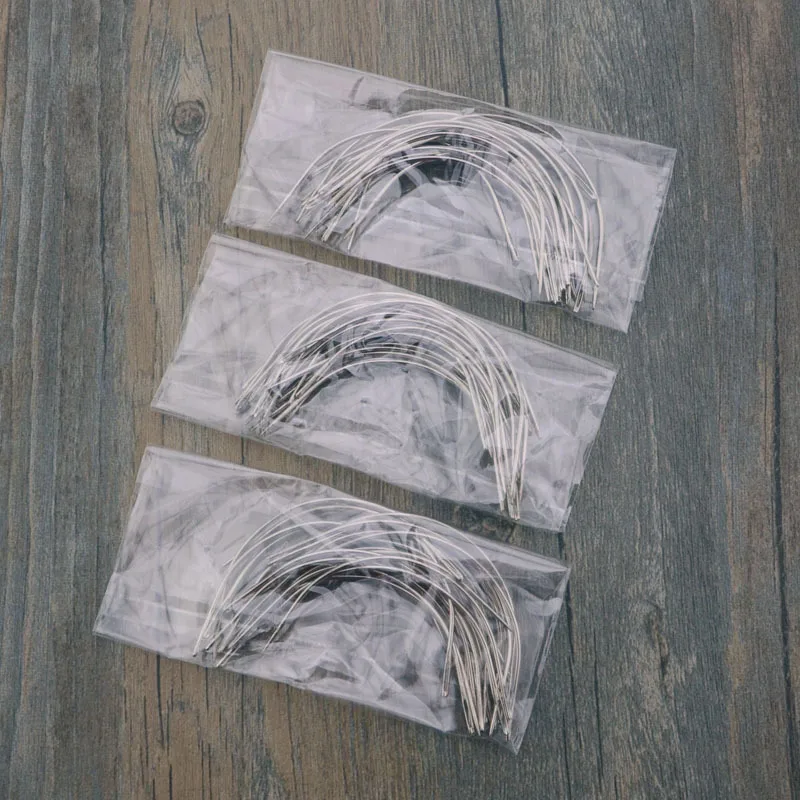 25pcs Curved Needles C Type Weaving Needle Hand Sewing Needles 4 Sizes 2.0/2.5/3/3.5 Inch