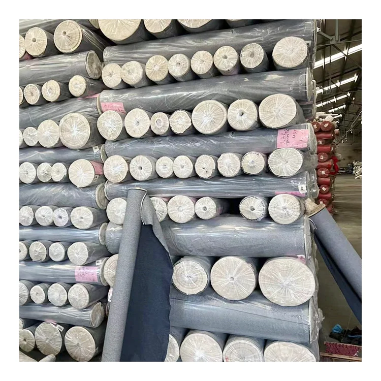 High Quality Stock Denim Fabric 8-11oz Indigo/Black/Blue and Black For Jeans