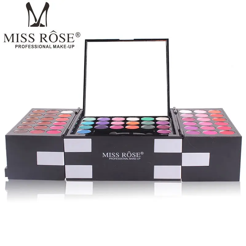 MISS ROSE 142 multi-Colors Make Up Matte Pallet Eye Shadow Eyeshadow Palette Makeup Shadows Palette Kit Cosmetics Set