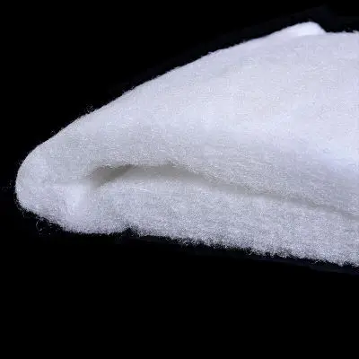 40mm thick thermal bonded soundproofing polyester insulation anti flaming wadding batting