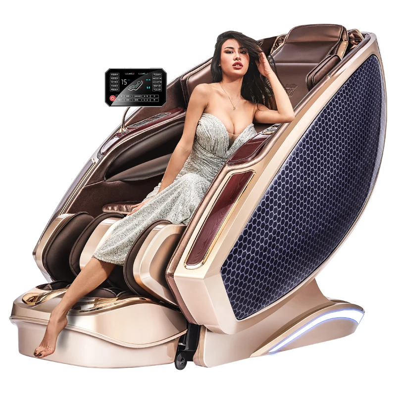2021 Latest Shiatsu 4D AI Automatic Multi Function 0 Gravity Credit Card Operated Vending Bodycare Massage Chair Body Massager
