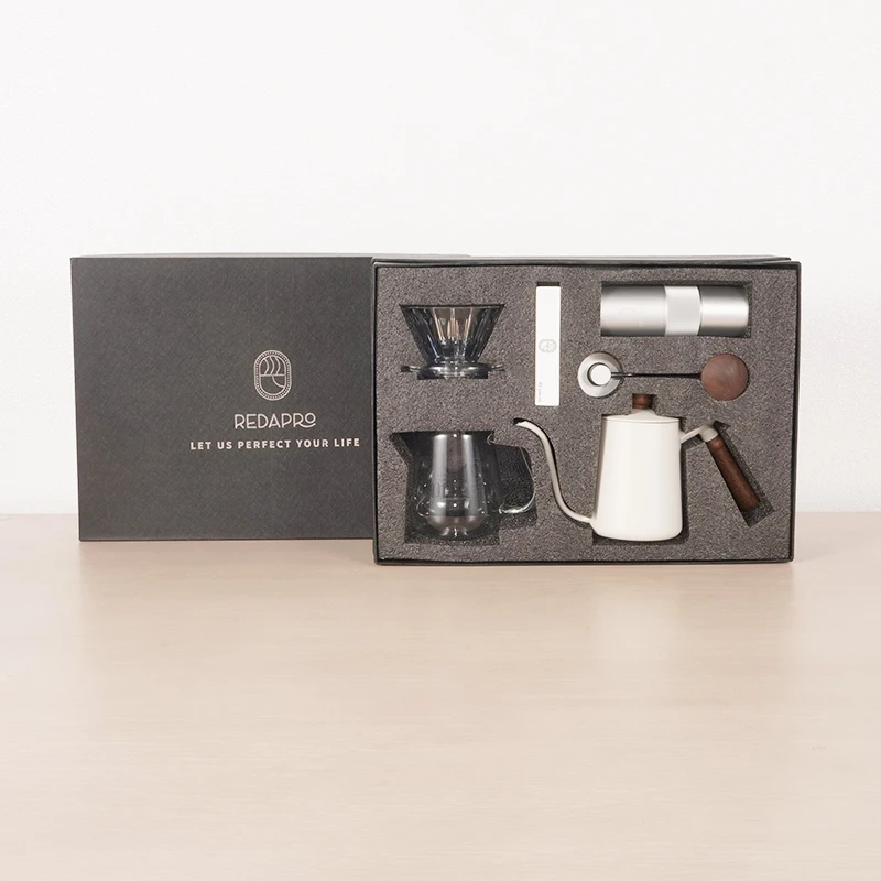 New year Christmas View larger image Add to Compare  Share Saudi Arabia Style V-60 Coffee Travel Bag Gift Box Set Grinder Pot Ke