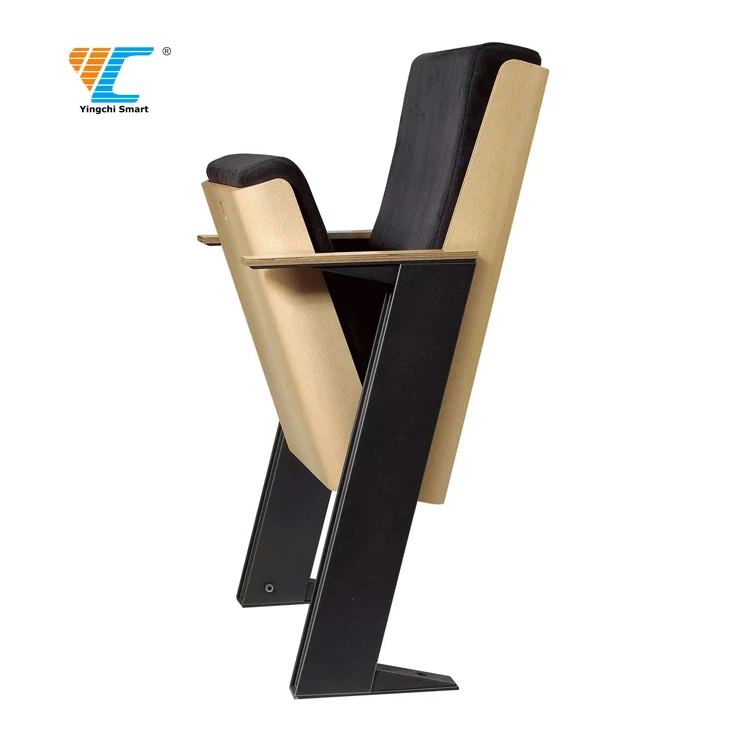 Factory Supply Multi-color Navy Comfortable Blue Stackable Used Church Chairs For Auditorium