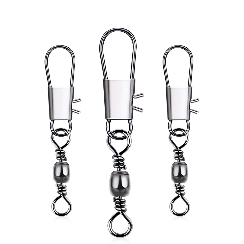 Barrel Swivel with B-type Snap Fishing Tackle Fishing Line Connector