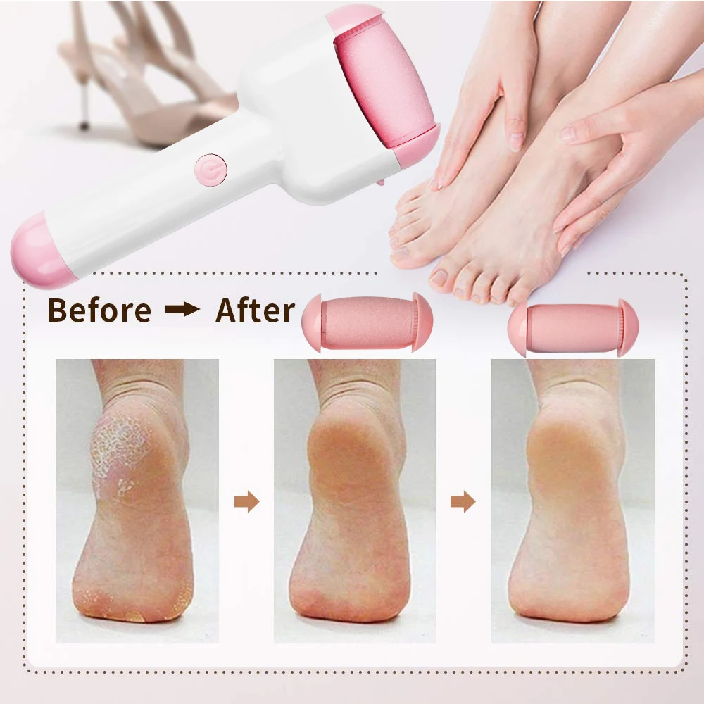 2021 Горячая продажа Электрический перезаряжаемый Педикюр Уход Набор Дермабразия педикюрное устройство