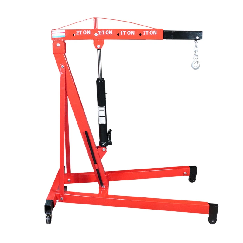Engine Crane 2 Ton Engine Crane Shop Crane Engine Hoist For Lifting Mobile