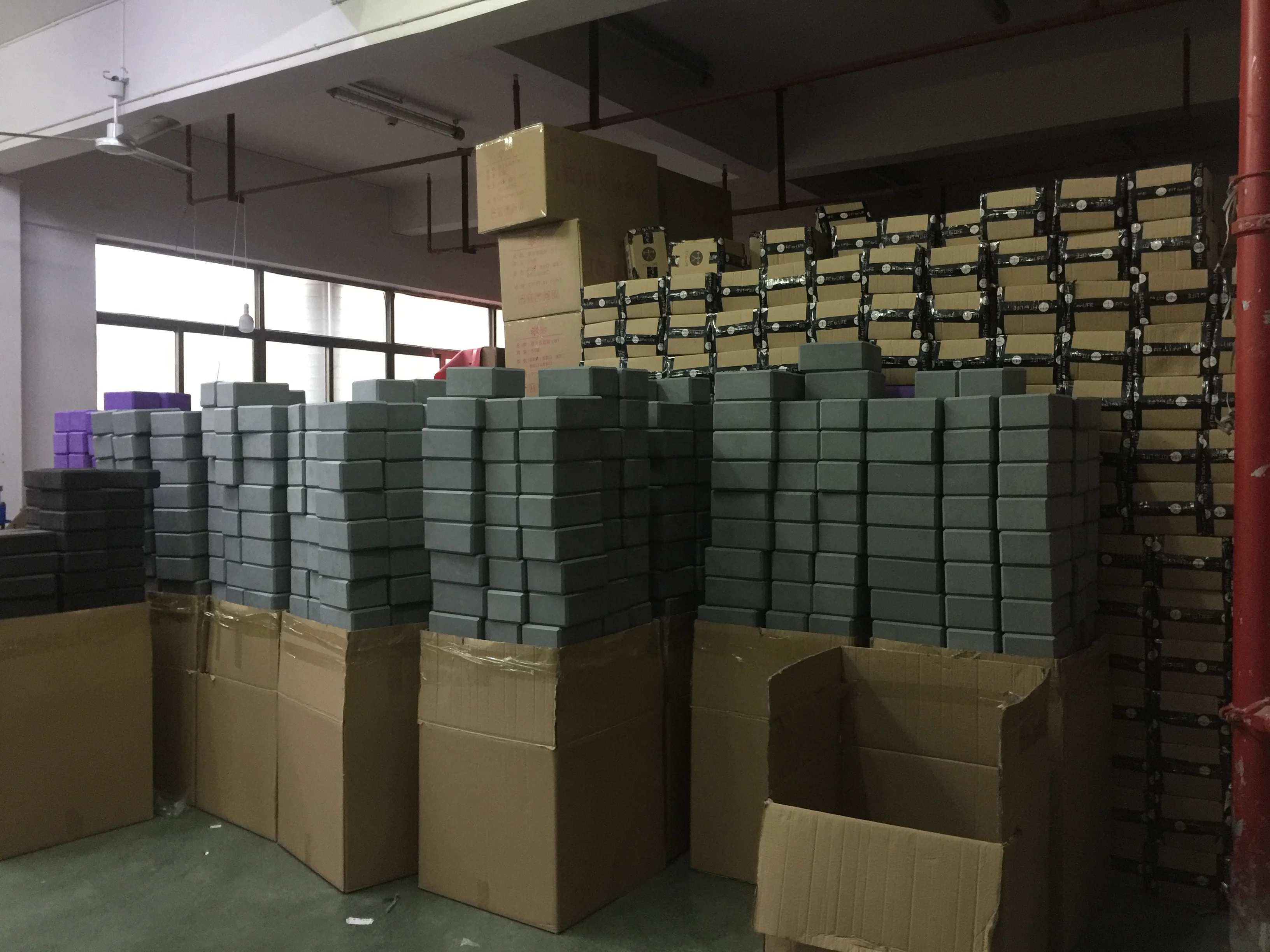 Yugland High quality wholesale customization yoga block Yoga Pilates fitness bricks