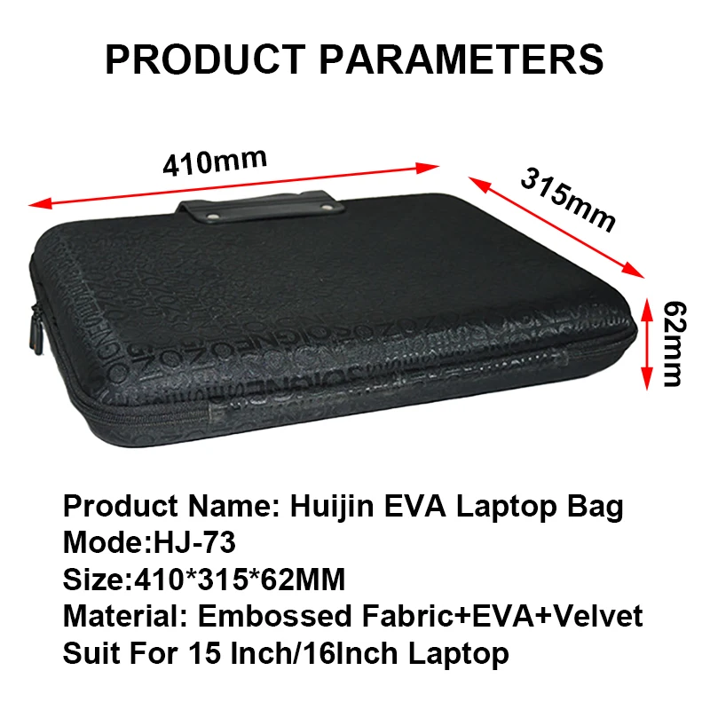 Custom Pu Waterproof & Shockproof Eva Hard Laptop Case Eva Anime Computer Case & Amp Towers 17.3 14 Inch 15.6 Hard Laptop Cases