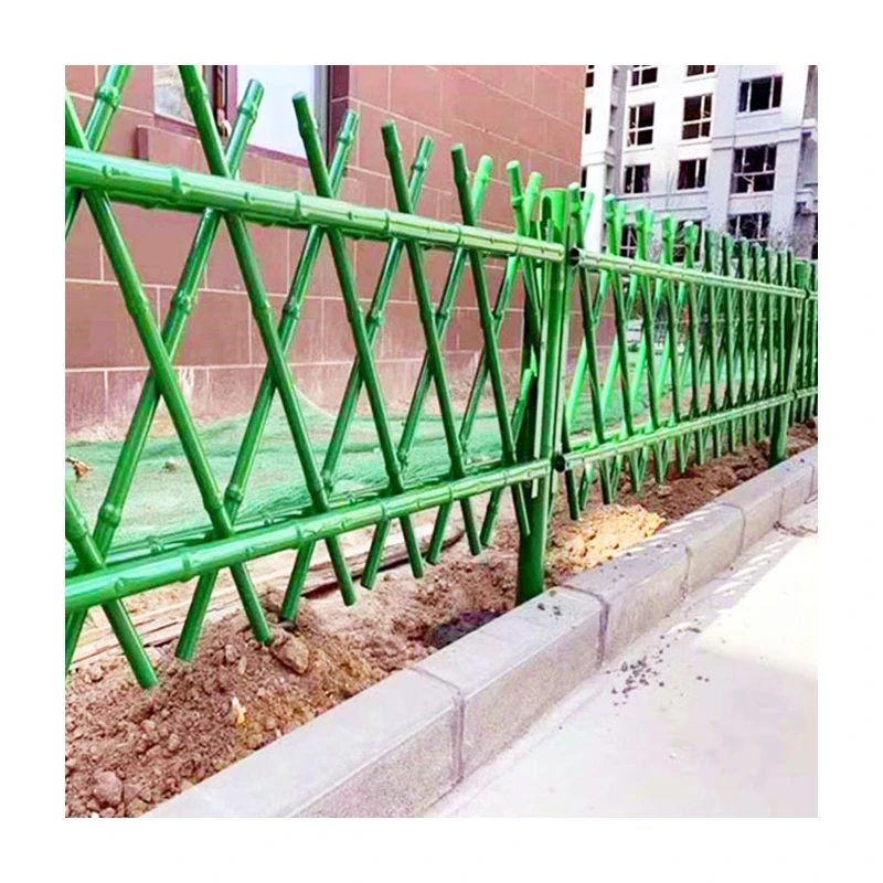 Factory Hot Sale Custom Insert Garden Fence Bamboo Artificial Fence Of Garden Bed Edging Yard Border Edging