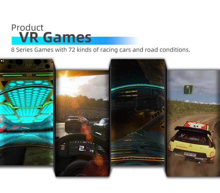 Direct Sale 5 Kw 3*42 Inch Screens Indoor Car Motion F1 Racing Game Machine Driving Simulator For Two Players