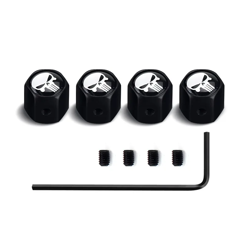 With car logo logo tire cover door core mouth tire valve cover auto parts wheel dust cover tool