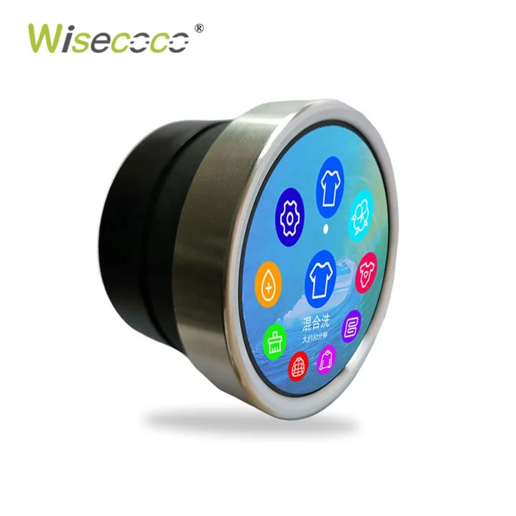 Round Oled Hmi Display 1.39 Inch Round Lcd Display Knob Module Screen Rotary Switch