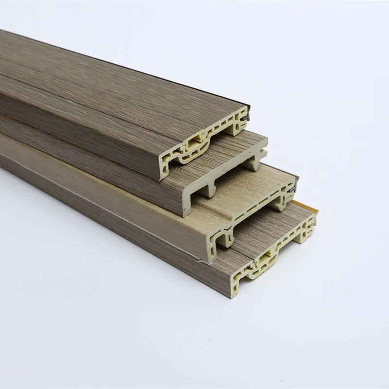 Factory Price Customized Wood pvc Surface Interior Color Skirting Board Baseboard Mouldings
