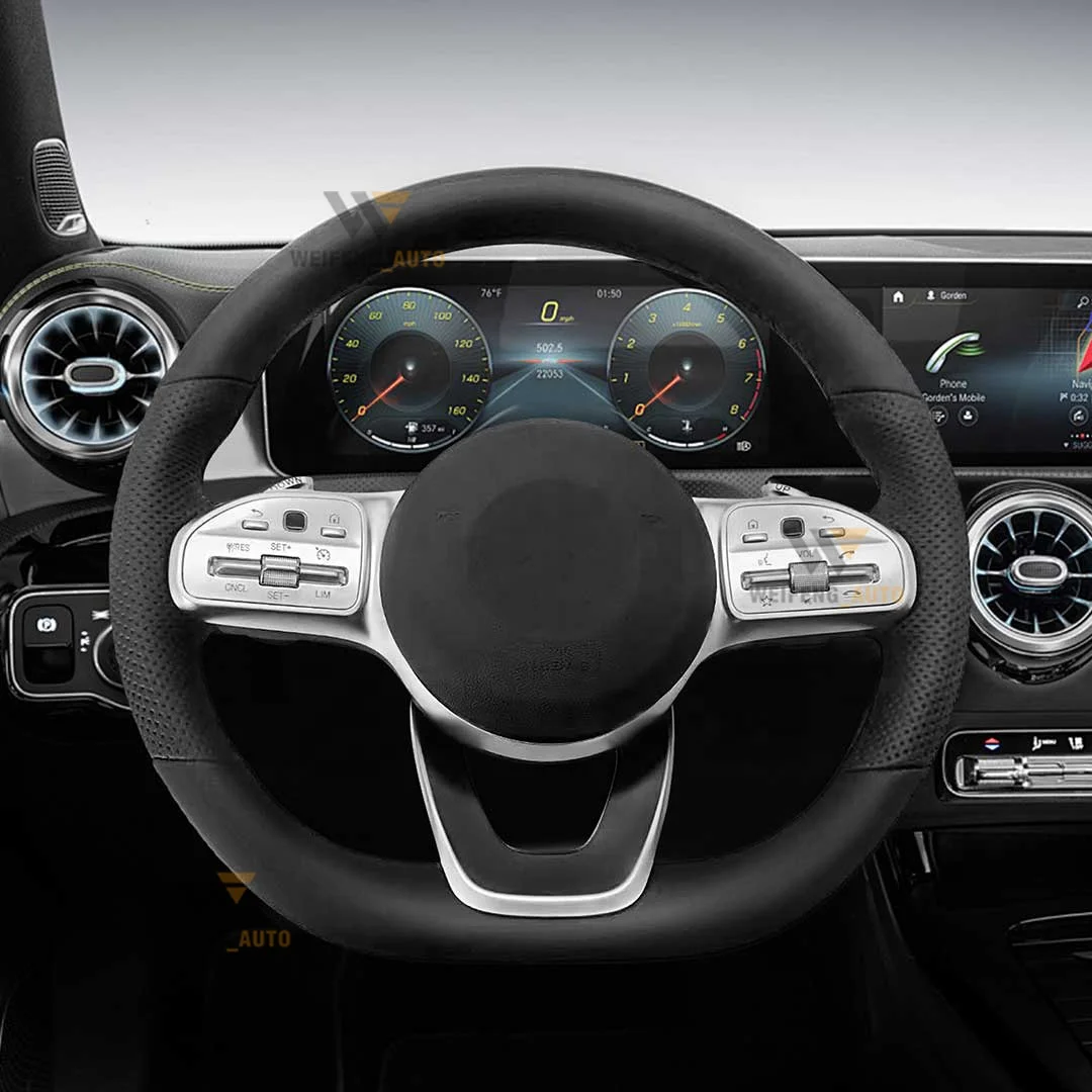 Рулевое колесо AMG подходит для Mercedes benz w205 w213 w222 S Класс E модель нового стиля от XWF
