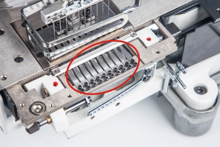 Brand new factory price JACK 8009VCD chain type multi needle machine industrial sewing machine sewing sports pants waistband