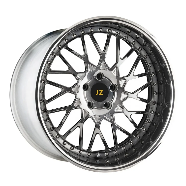 2 piece forged wheel 98 pcd deep concave passenger car wheels deep concave forged wheelsconcave twopieces forged wheels