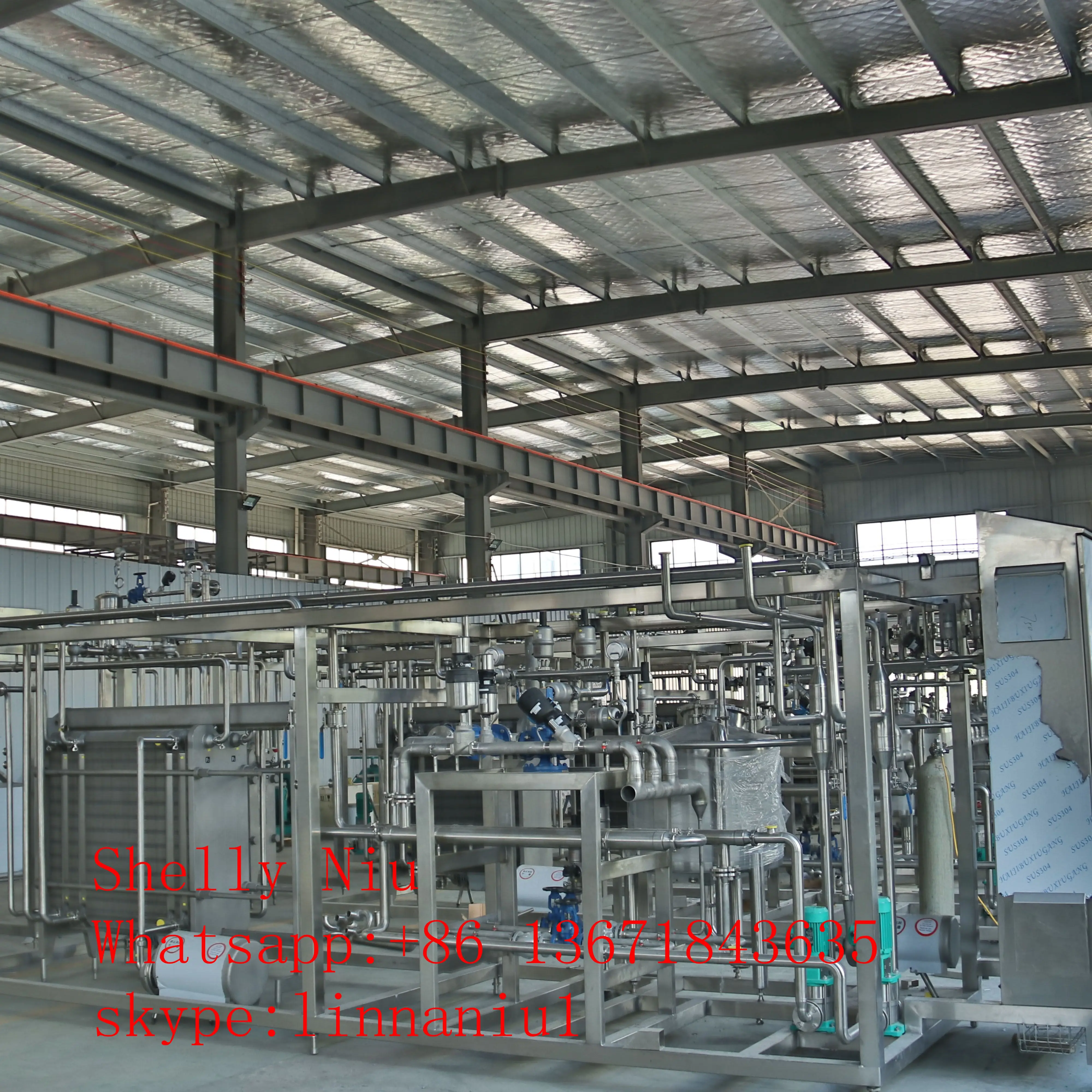 Good quality small milk HTST pasteurizer/sterilizer