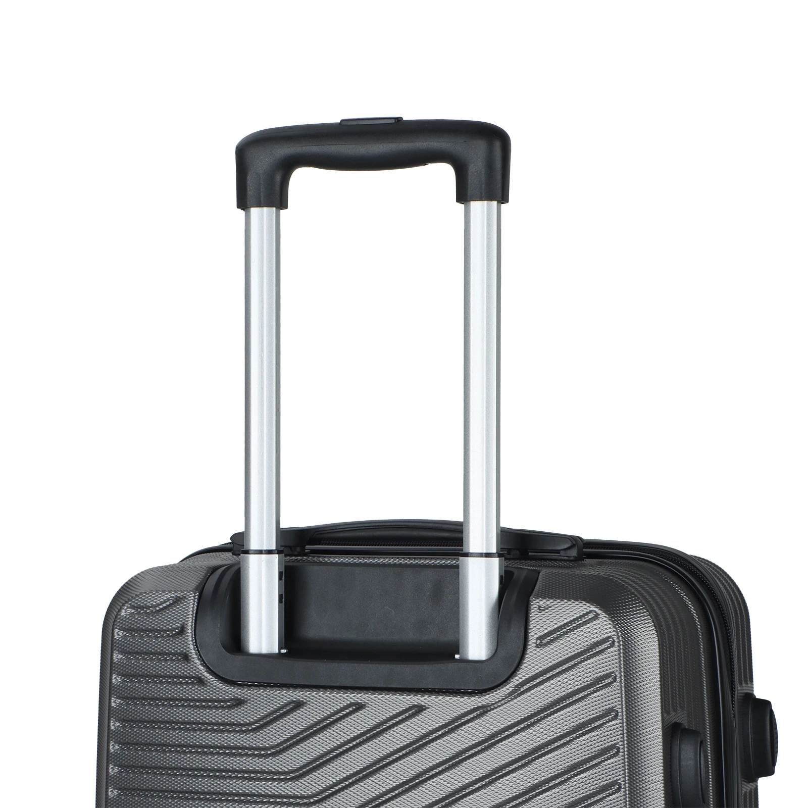 27 Years OEM Factory Japan Design Stopper Caster ABS PC Trolley Luggage Carrying Case Travel Suitcases
