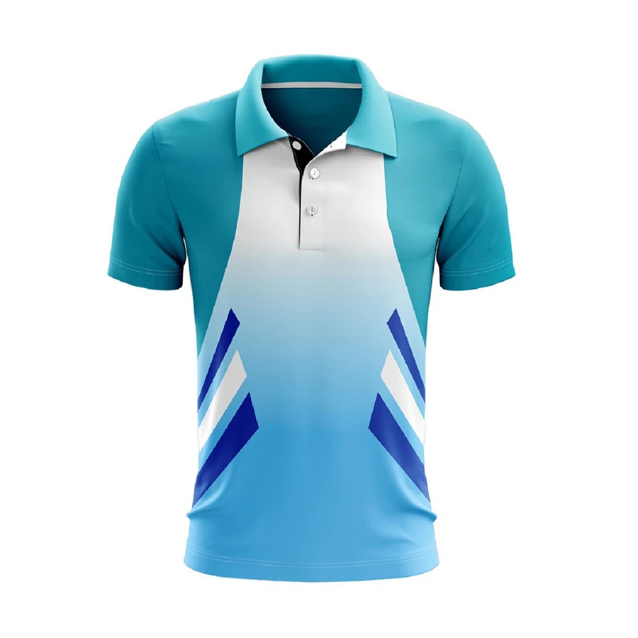 Best Selling Custom Made Team Logo and Name Cricket Jersey Printing Wholesale Cricket Uniform