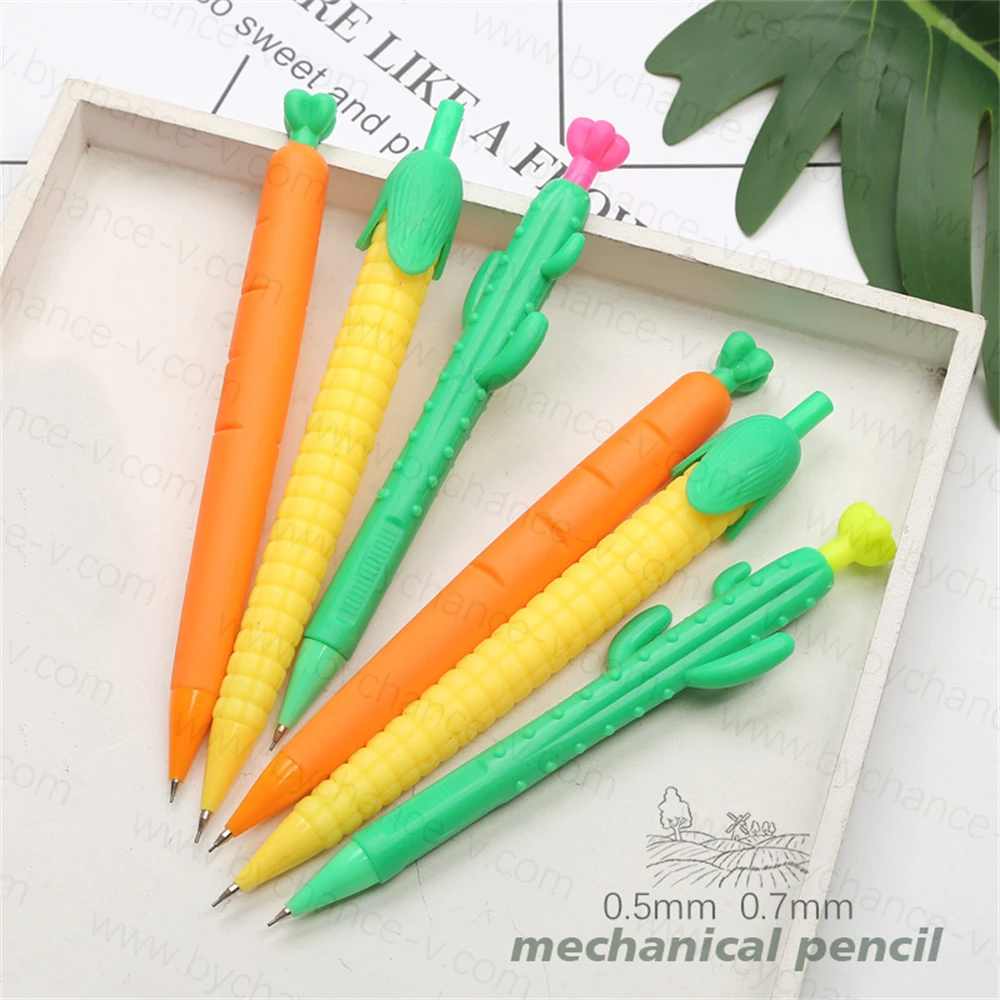 business giveaways cheap gift crop plant corn shape gift pen mechanical pencil for Easter basket stuffer