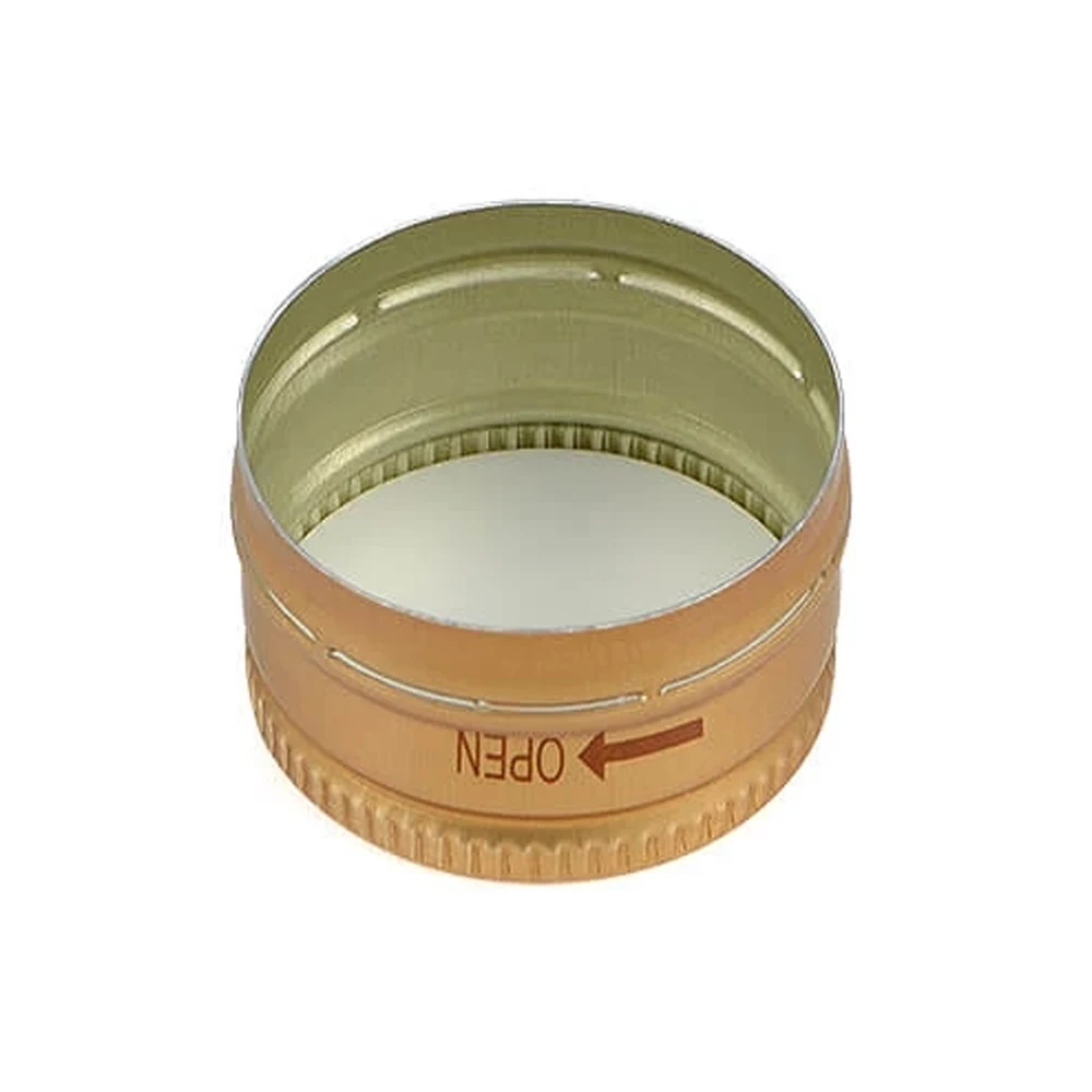 Алюминиевая крышка для стеклянной бутылки