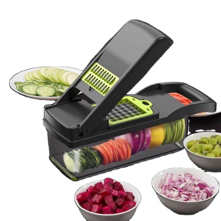 Модный ручной многофункциональный резак для лука 14 в 1 слайсер фруктов картофелечистка ручная овощерезка