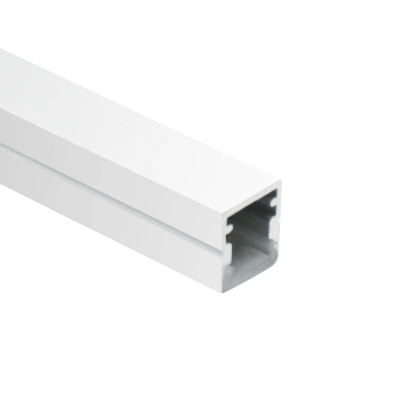 10x10mm Hot sale U Shape profile fittings led aluminum profile channel with diffuser cover