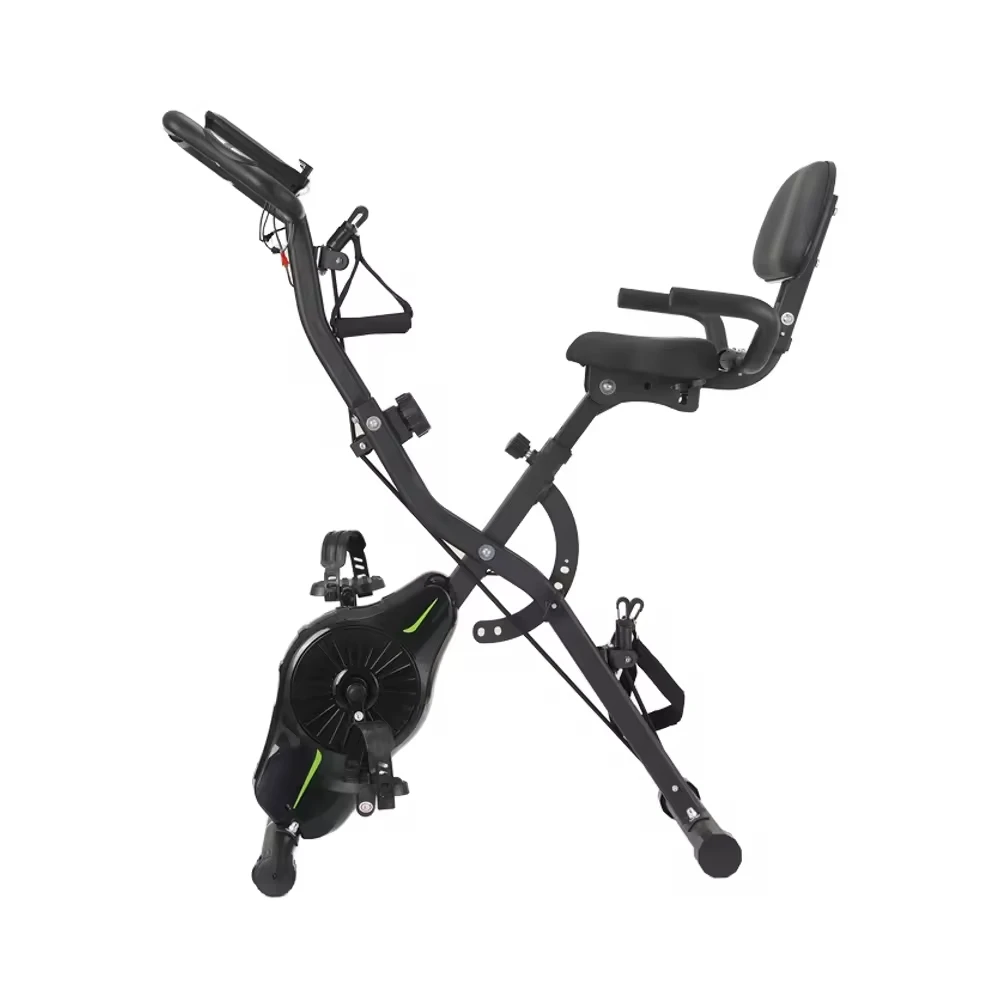 New Small Exercise Bikes Body Shaper Max User Weight to 120kgs Exercise Machine with Monitor