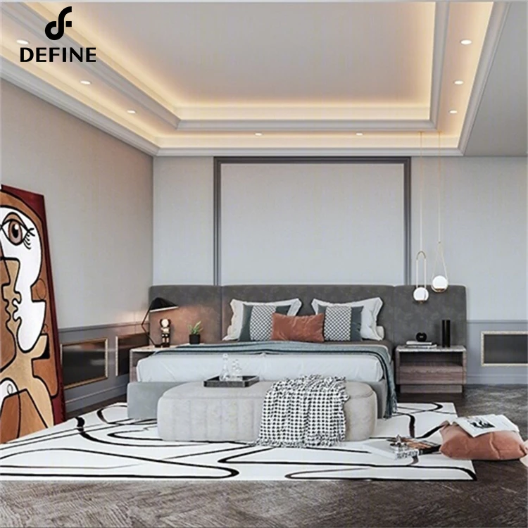 Chinese Supplier One Stop Solutions For Luxury Interior Design Service And Home Decoration Furniture Set Villa House Living Room