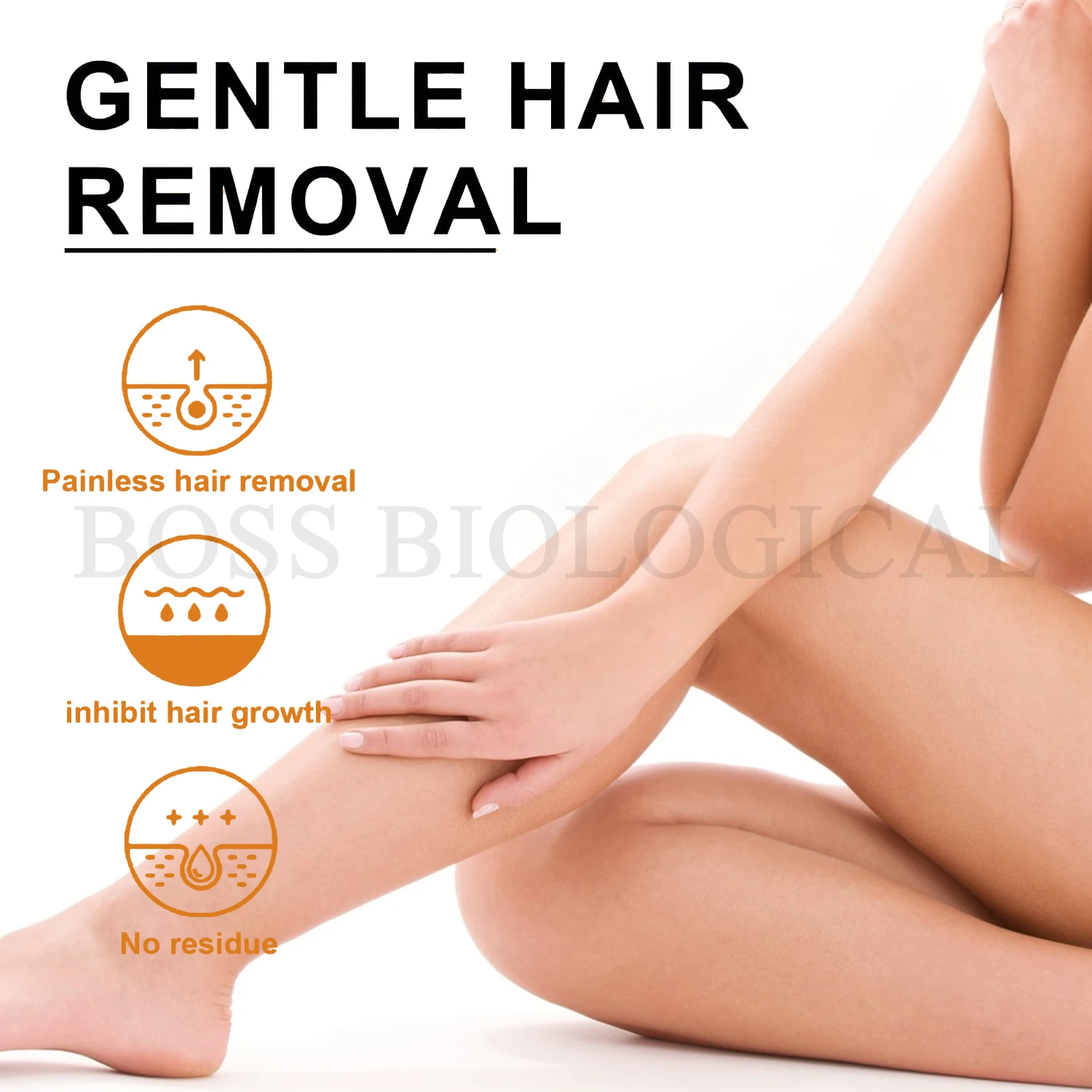 Custom Logo Cyperus Rotundus Oil for Hair Removal Reducing Body Hair Growth Pure Cyperus Oil For Permanent Hair Removal
