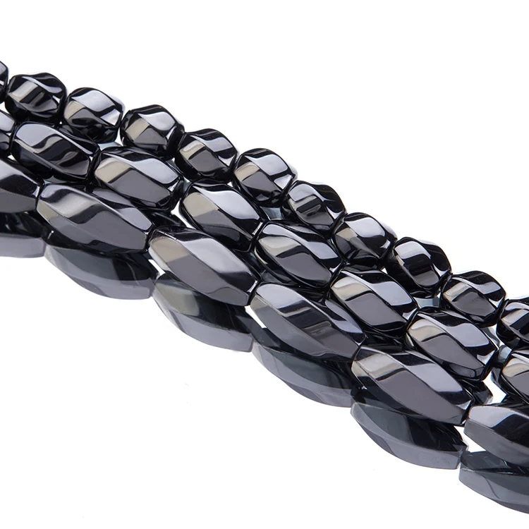 
Magnetic black gallbladder magnet six-sided beads loose beads jewelry accessories manufacturers wholesale accept customization 