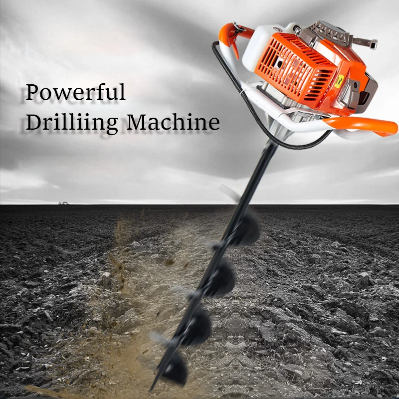 High Performance Hand Held Multi Purpose Hole Making Machine High Precision Earth Auger Automatic Borehole Drilling Machine