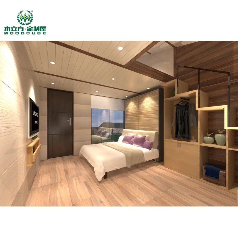 
Fast building prefab houses resort water villa 