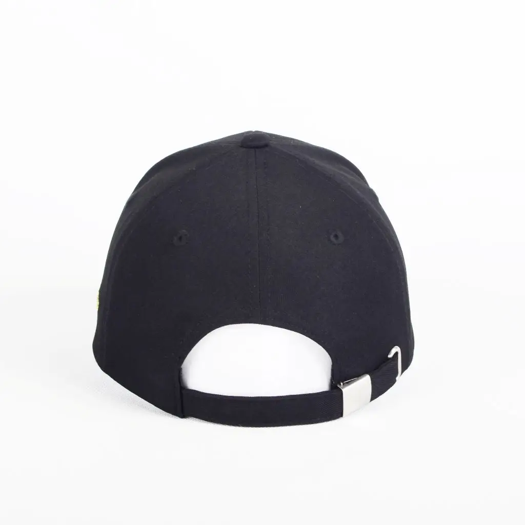 wholesale Low Profile Plain Unconstructed Custom Fashion Black Golden Dad Hats 6 Panel Fitted Baseball Cap Hat