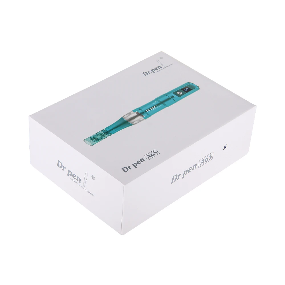 Ручка dr pen A6S устройство для омоложения кожи с микроиглами 6 скоростей индивидуальной гигиены и