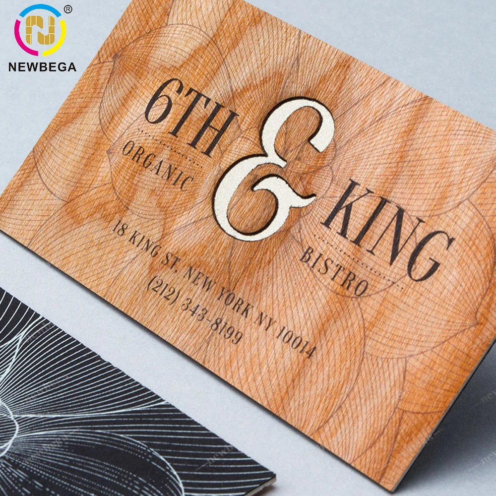 NFC216 RFID Contactless Wooden Card Proximity Read Write