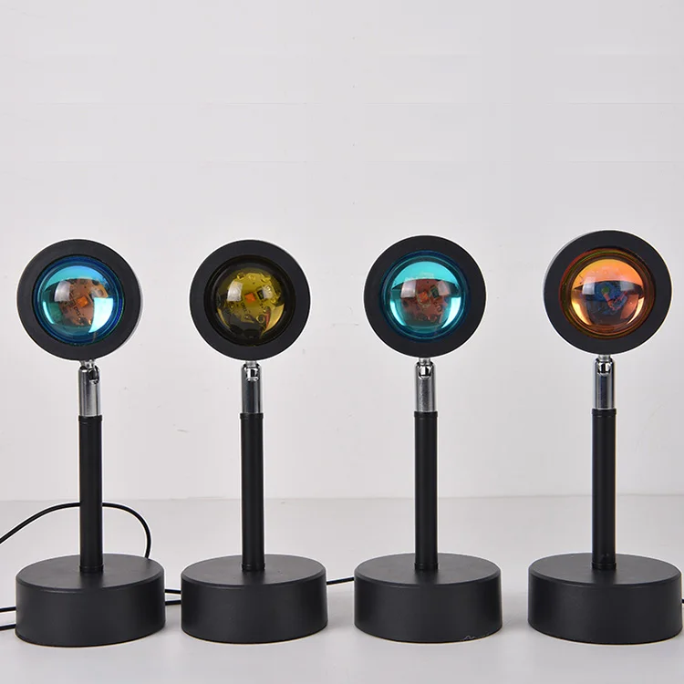 Led Outdoor Indoor Floor Lamp Modern Luxury Living Room Decoration Lighting Romantic Lights Rainbow Projector Night Light