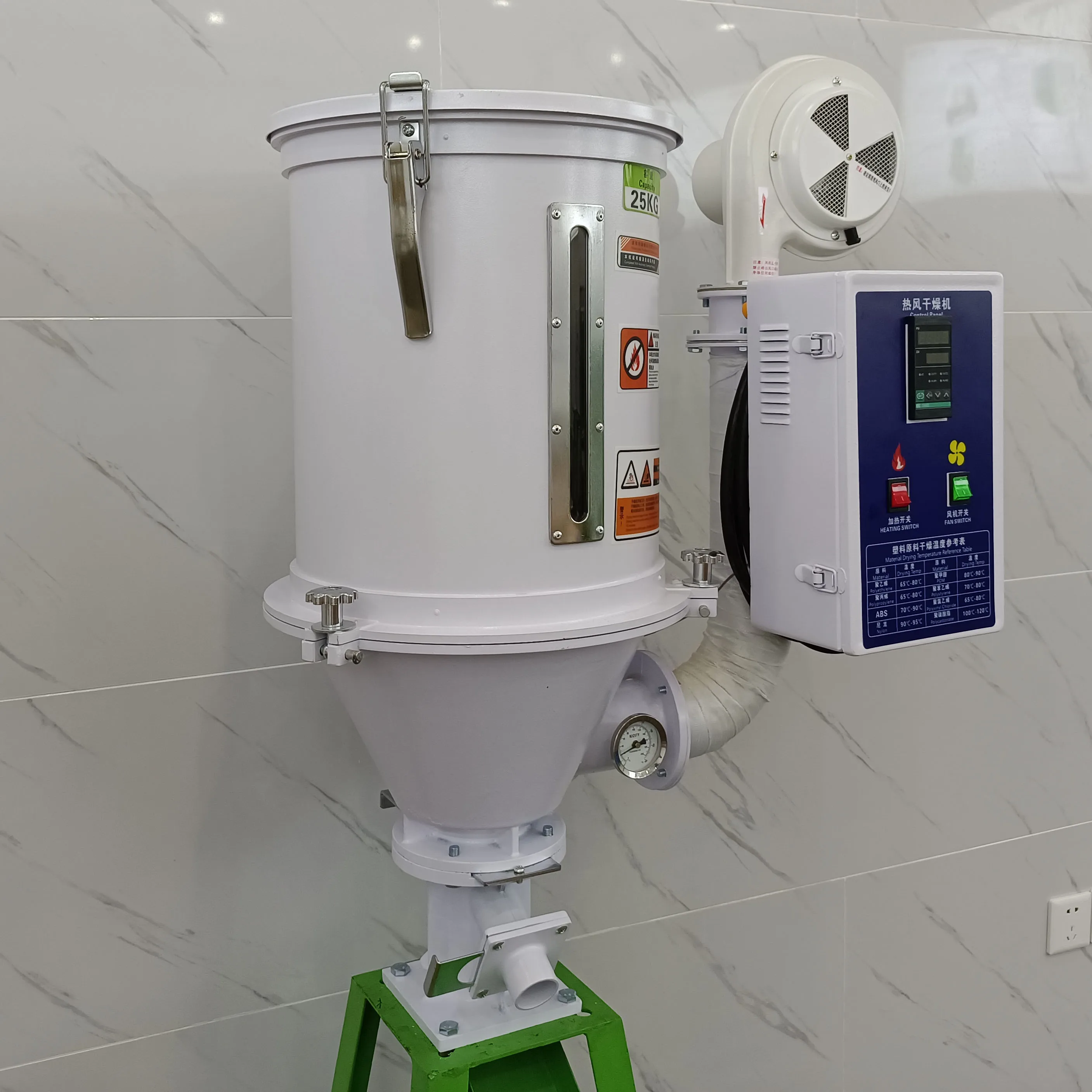 Пластиковый бункер для инъекционной машины, 25 кг, 50 кг, 75 кг, 100 кг, 150 кг, 200 кг, 300 кг