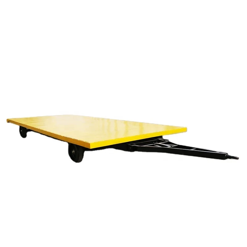 industrial tow trailer china hot selling utility trailer for workshop to moving materials