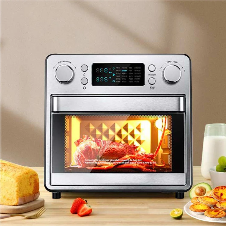 KUFU Custom 15L Electric Ovens With Digital Controls Stainless Steel Smart Home Oven Air Frying Without Oil Air Fryer Oven