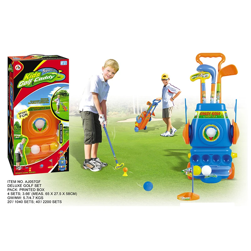 kids garden Outdoor golf toys Golf Clubs Set Sport Yard Game Toys for kids Educational Outdoors golf set Toy
