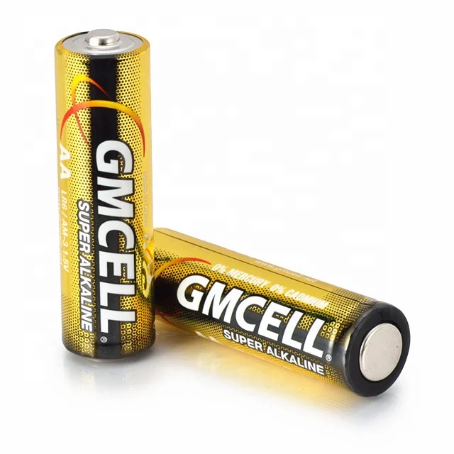 Wholesale New 1.5v Non Rechargeable AA LR6 AM3 Alkaline Battery For Toys Remote Control