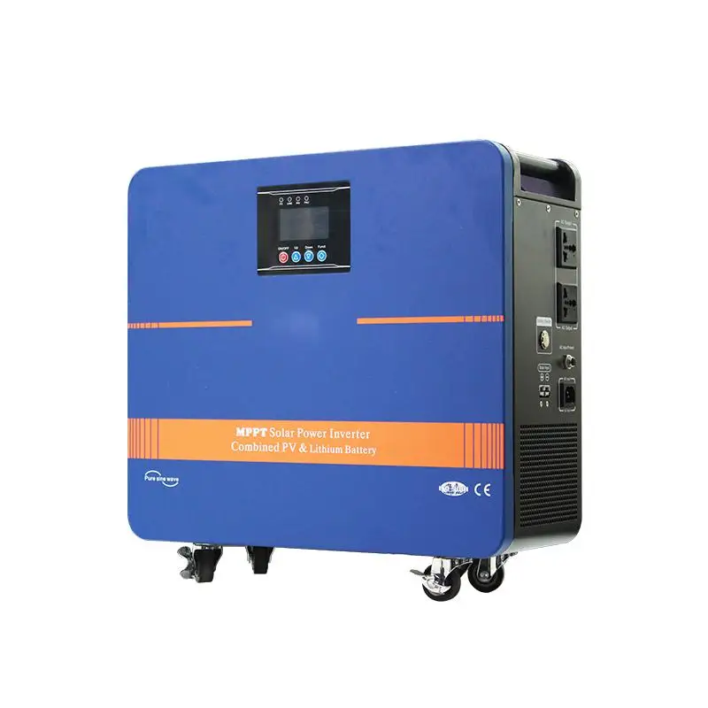 Solar generator 300w 600w 1000w 2000w 220v Lithium battery solar  portable power bank station