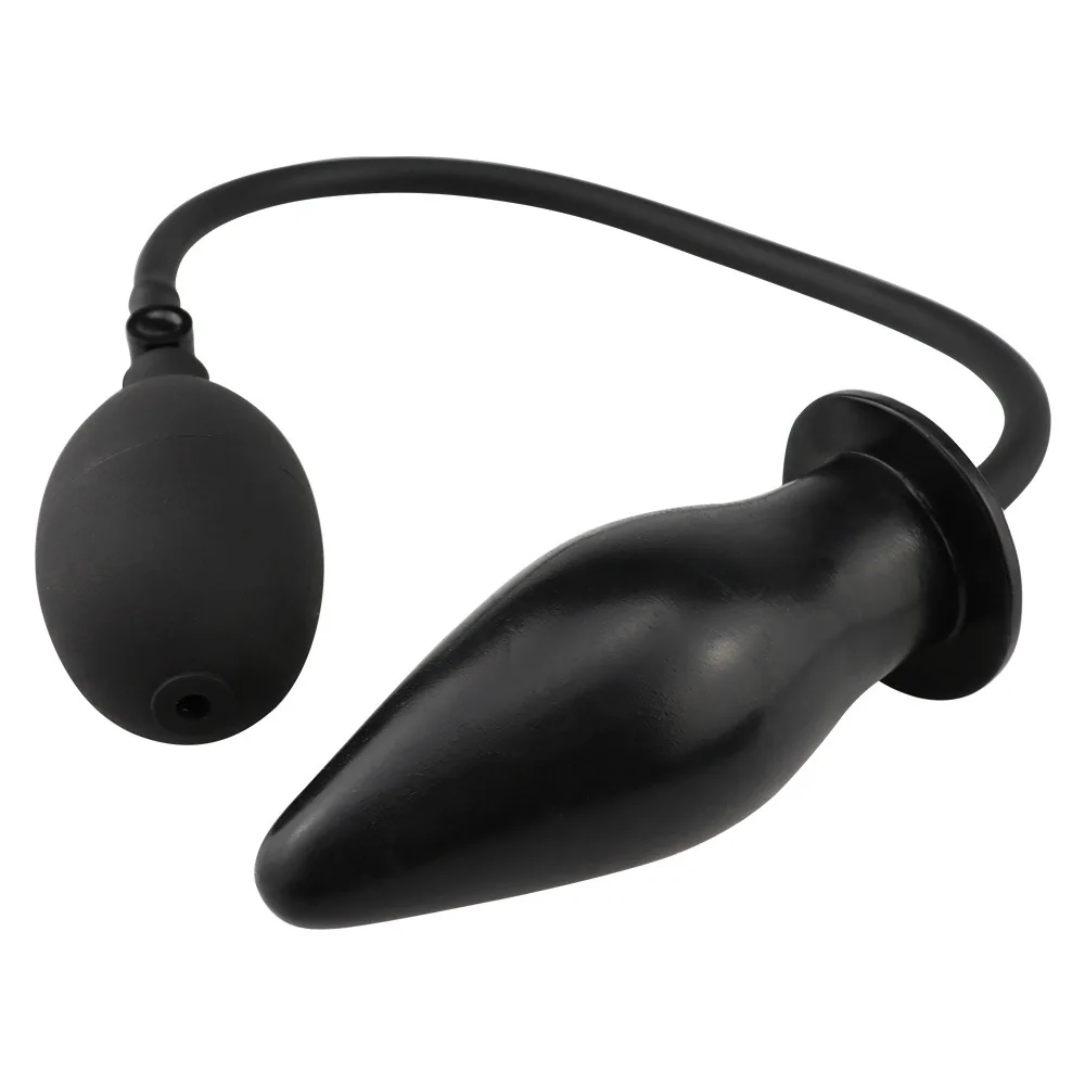 Hottest Inflatable Butt Plug Body-Safe Silicone Anal Balloon Pump with Quick Release Valve Stretch Anal Sex Toys
