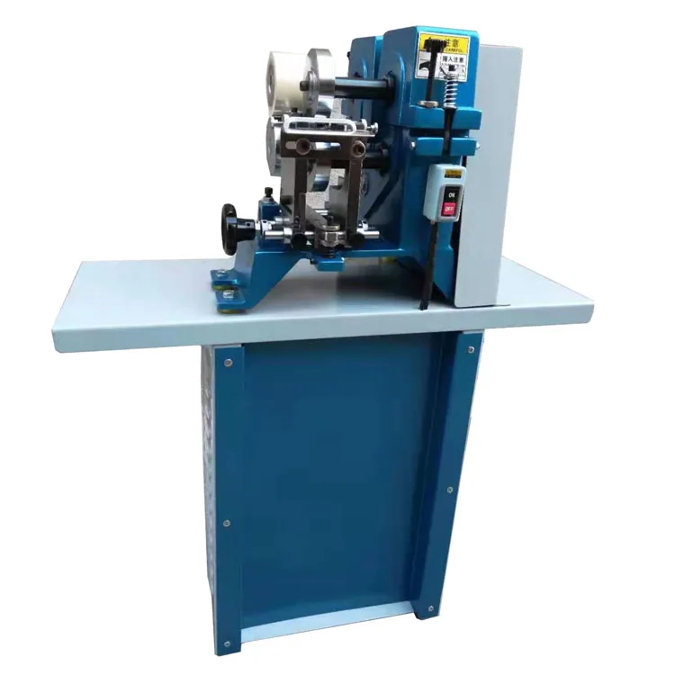Leather belt double edge cutting trimming polishing machine