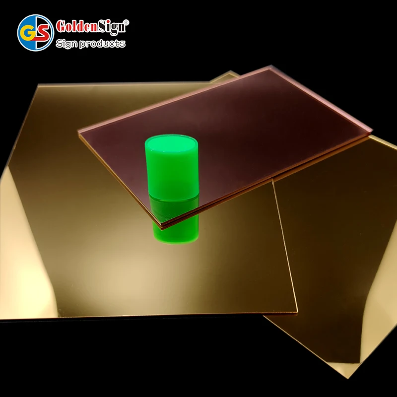 Glass Goldensign разной толщины pmma plexi прозрачный экструдированный акриловый лист из