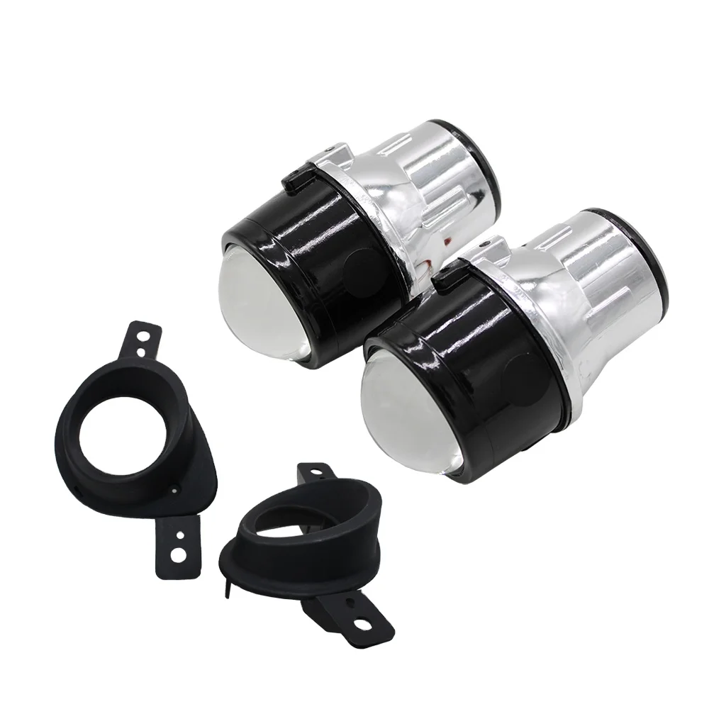 TAOCHIS Car 2.5 fog lamp Bi-xenon projector lens Fast heat dissipation dedicated For LUXGEN U6 H11 hid xenon light bulb retrofit